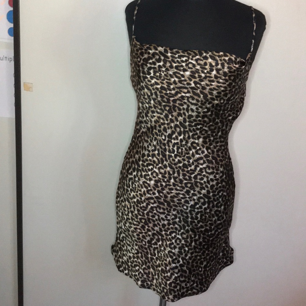 Silk short dress